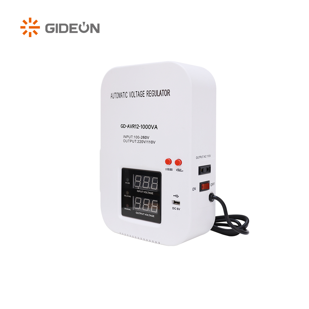 GD-AVR12 500VA-5000VA Montaje de pared AC Estabilizadores de voltaje automático para el hogar