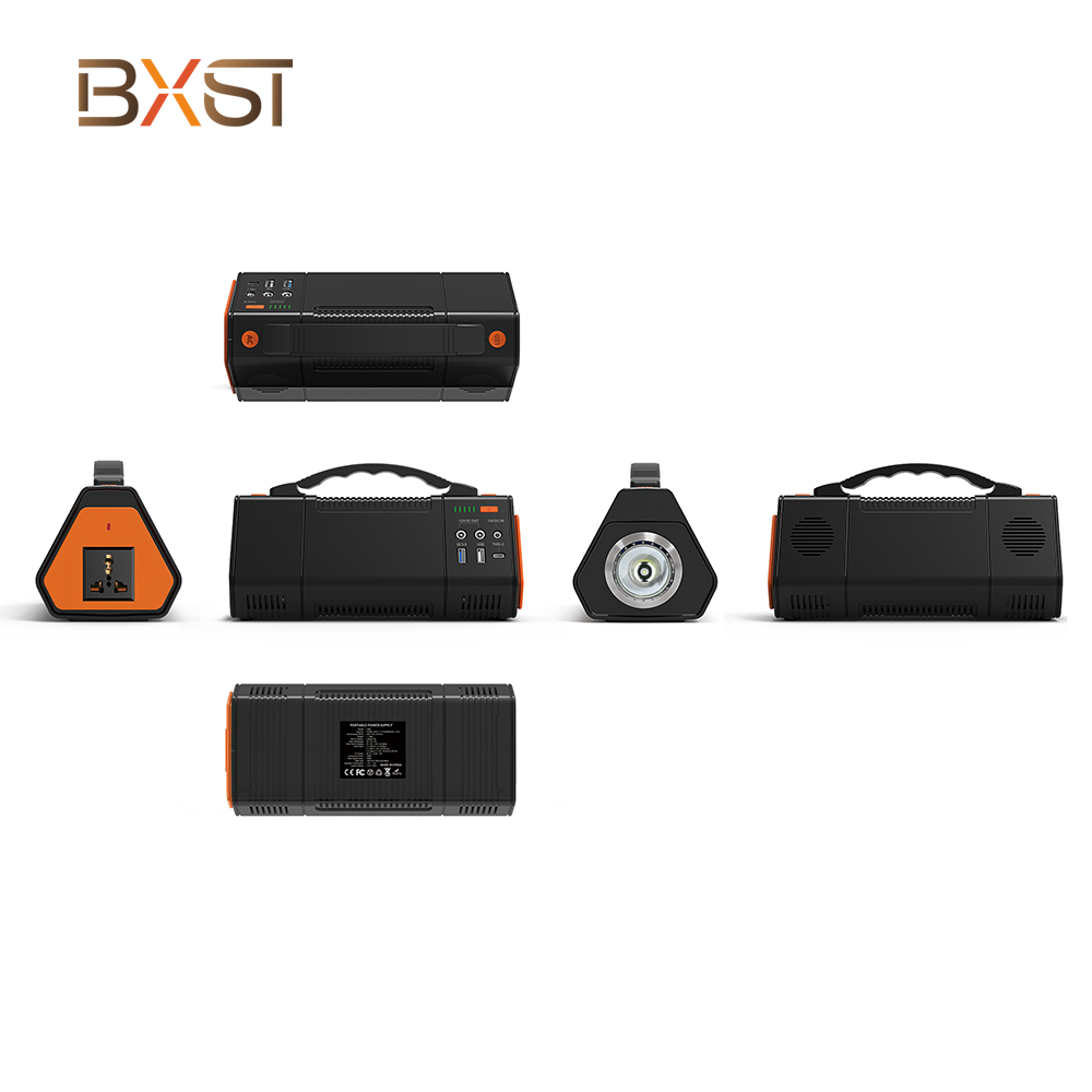 Fuente de alimentación de emergencia de litio portátil BXST con USB y Tipo-C SS006-100W