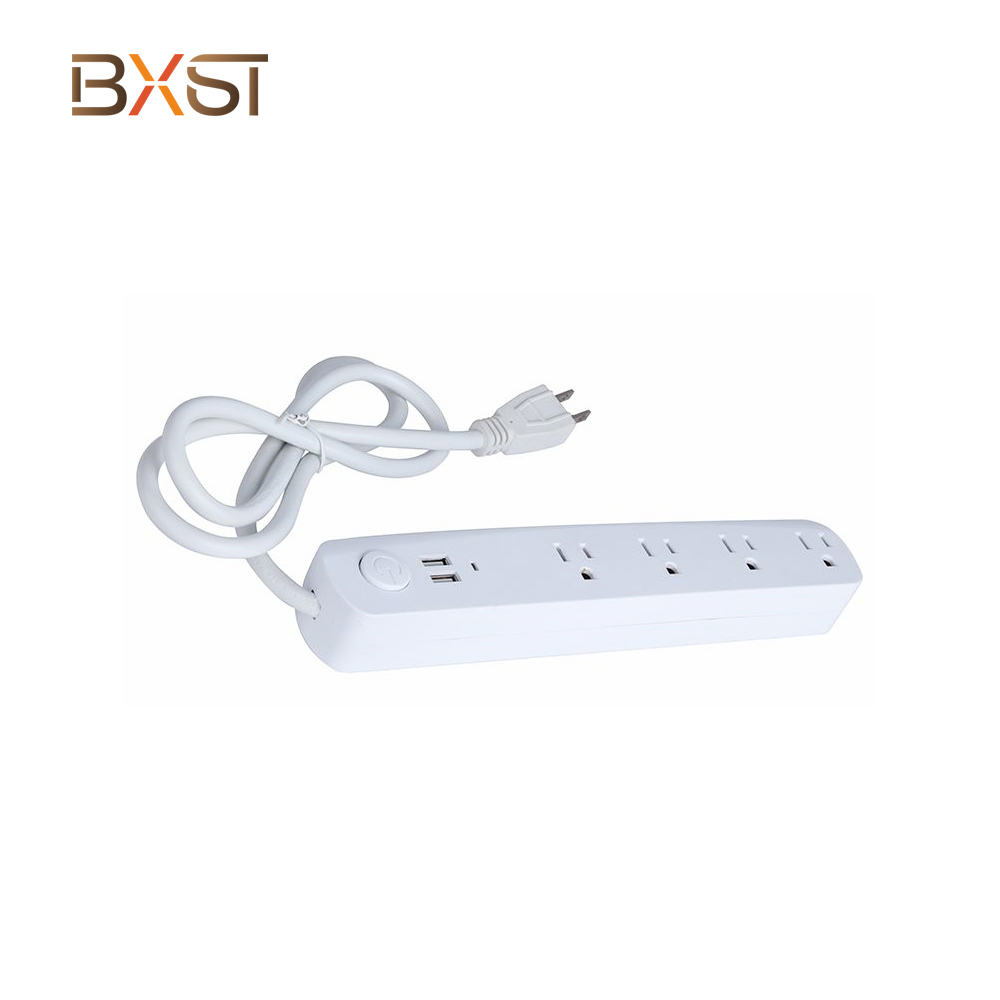 BXST Voltaje de seguridad Protector Strip Power Strip V096-US