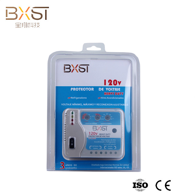 Cableado ajustable BXST sobre y bajo voltaje Protector V015-120V