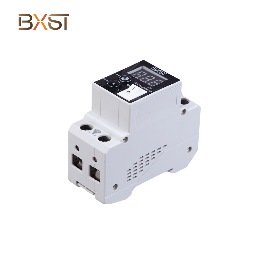 BXST DIN Rail 220V Voltaje de una sola fase Protector V132