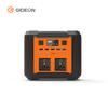Banco de energía portátil GD-SS010 300W Generador solar para Camping Travel RV Companion