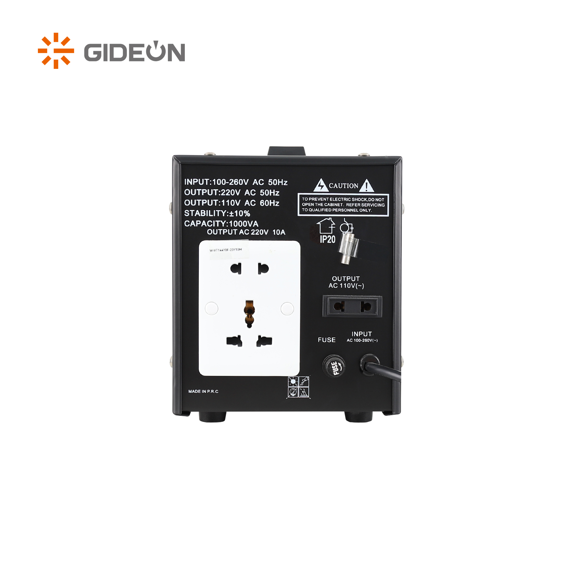 Estabilizador de voltaje digital GD-AVR26 500VA-5000VA con función de retraso ajustable para el aparato inicio