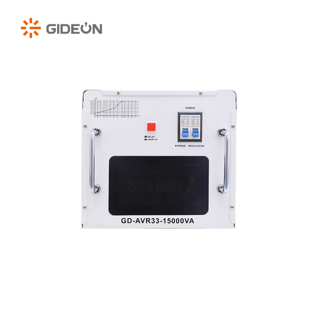 GD-AVR33 15000VA Gran capacidad y estabilizador de voltaje de tipo de relé de alta eficiencia para uso doméstico
