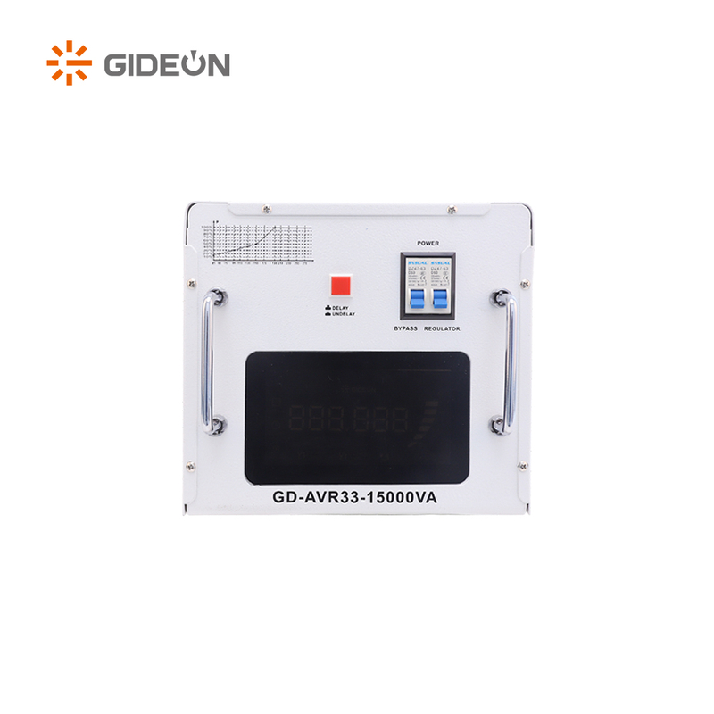 GD-AVR33 15000VA Gran capacidad y estabilizador de voltaje de tipo de relé de alta eficiencia para uso doméstico