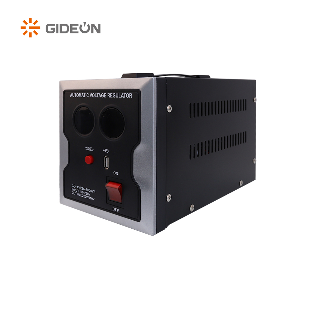 Estabilizador de voltaje de CA GD-AVR36 Home 220V/110V con pantalla digital