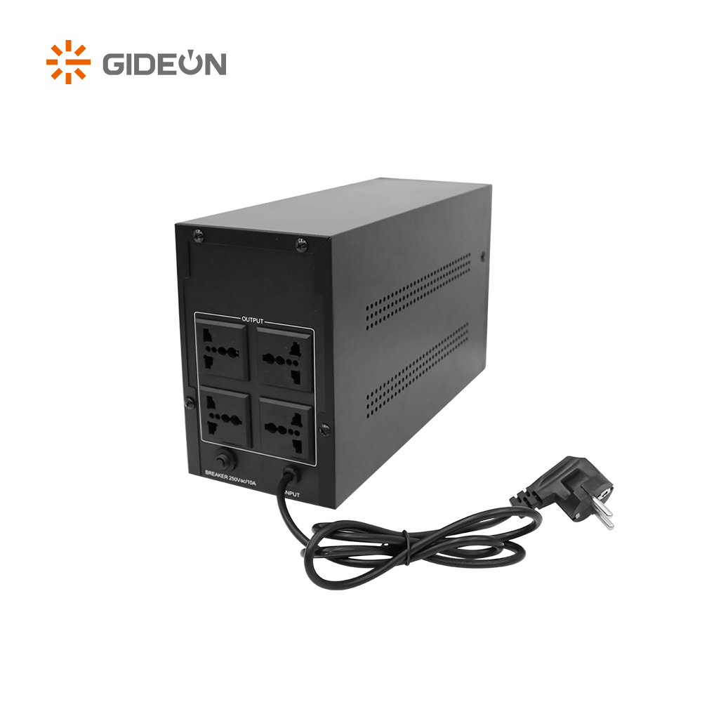 600VA-1200VA Fuente de alimentación de ups de ups de ups en línea a largo plazo con pantalla digital