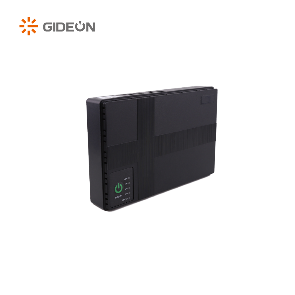 Banco de energía ininterrumpible de CC con batería de iones de litio GD-DC002 para monitorear el enrutador WIFI