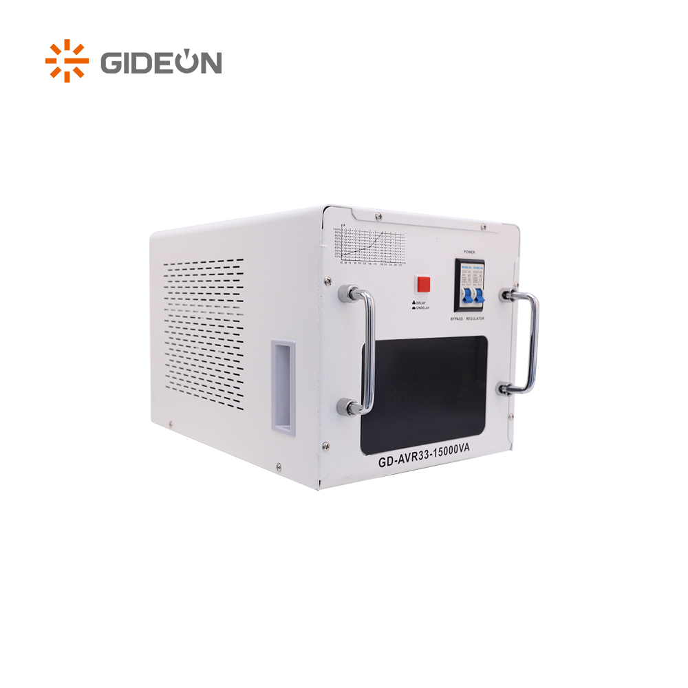 GD-AVR33 15000VA Gran capacidad y estabilizador de voltaje de tipo de relé de alta eficiencia para uso doméstico