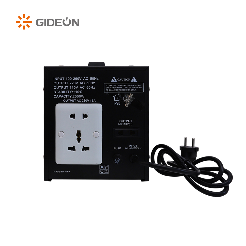 Estabilizador de voltaje de CA GD-AVR36 Home 220V/110V con pantalla digital