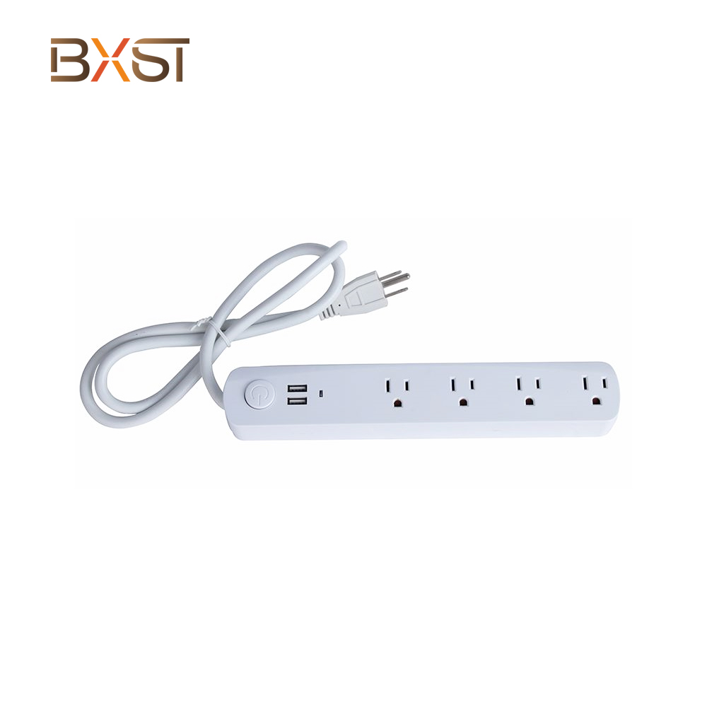 BXST Voltaje de seguridad Protector Strip Power Strip V096-US