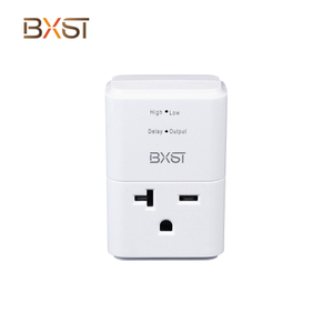 Protector de voltaje BXST con socket para inicio V199-220V