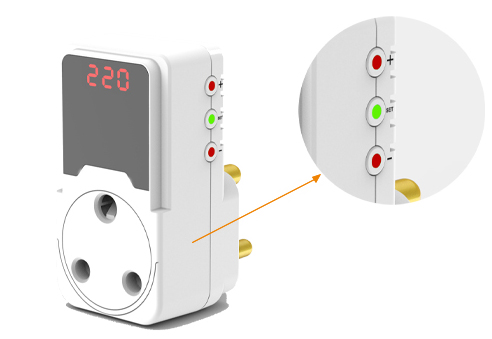 BX-V099-D-SA sobre y debajo de la nevera Protector de voltaje de sobretensiones GUAed Protector