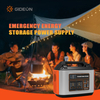 Banco de energía de protección contra sobrevoltaje y bajo voltaje de central eléctrica multiusos GD-SS011 con protección contra cortocircuitos 