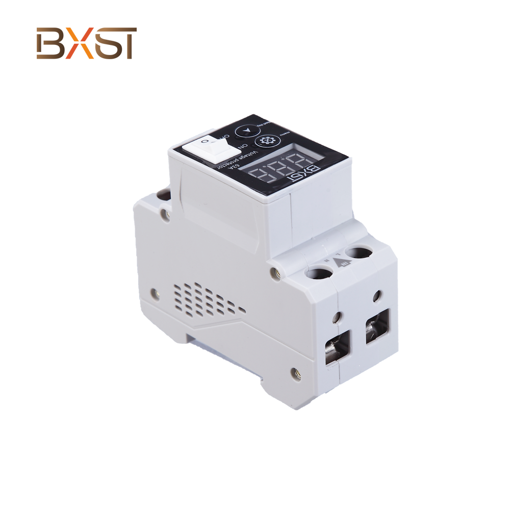 BXST DIN Rail 220V Voltaje de una sola fase Protector V132