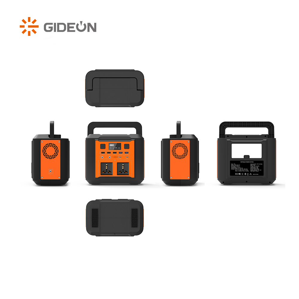 Banco de energía portátil GD-SS010 300W Generador solar para Camping Travel RV Companion