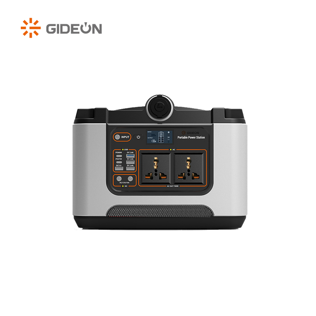 Central eléctrica portátil para acampar al aire libre, recargable, solar, GD-SS012, 700W, con salida USB