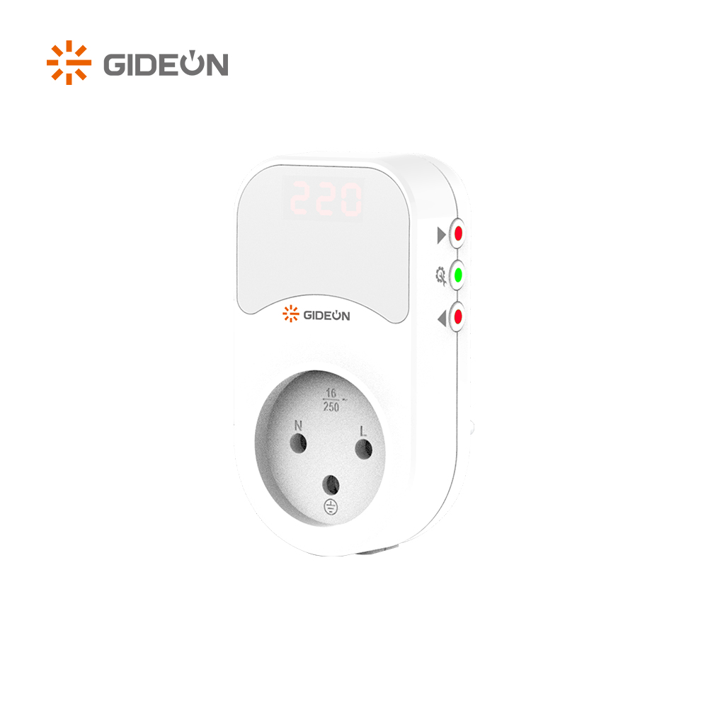 Protector de voltaje ajustable ajustable GD-V211-D German con pantalla digital