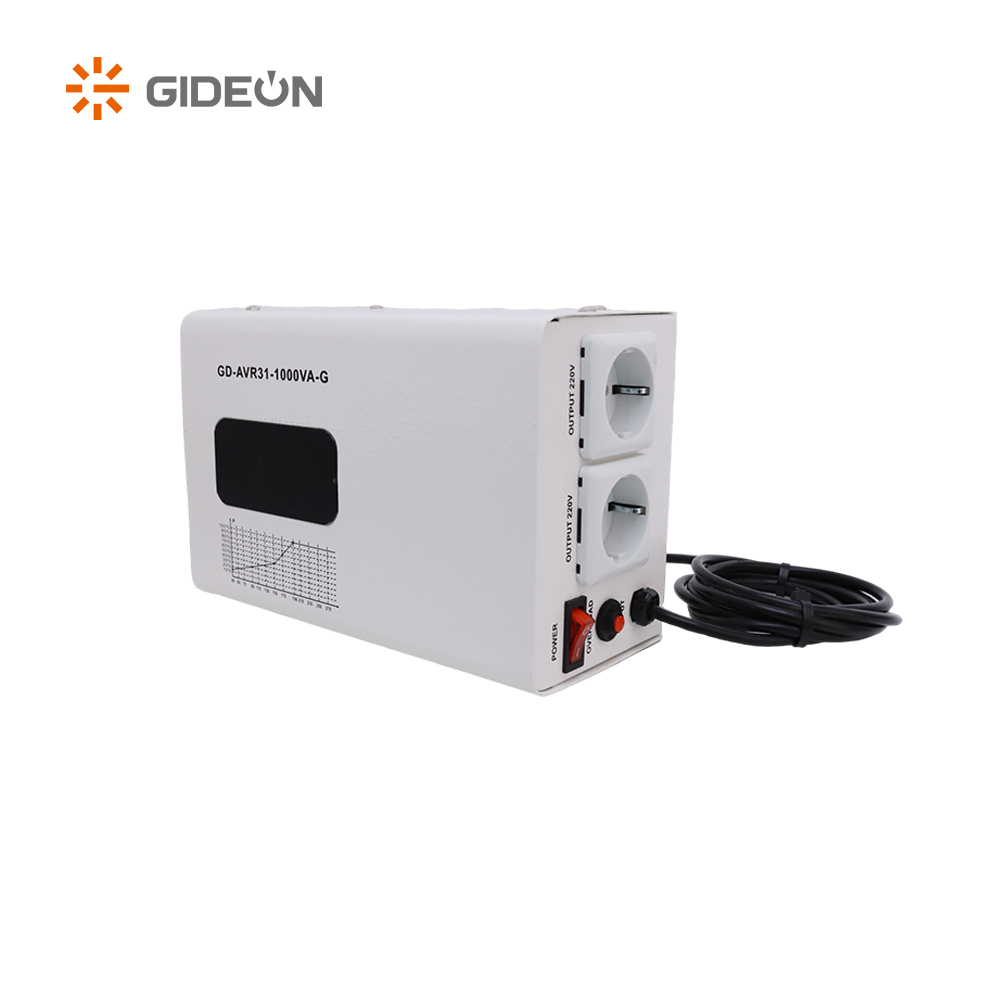GD-AVR31-1000VA-G 220VAC Estabilizador de voltaje estándar alemán ultra delgado para el hogar 