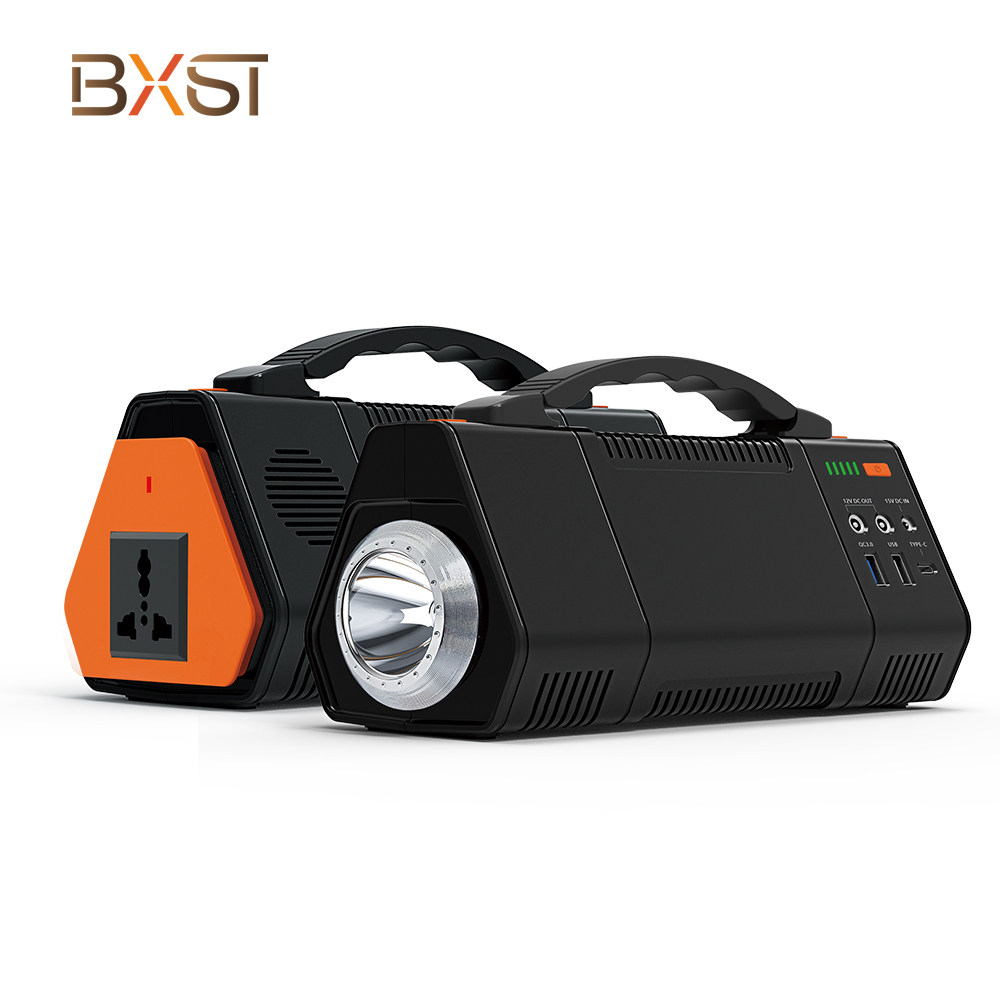 Fuente de alimentación de emergencia de litio portátil BXST con USB y Tipo-C SS006-100W