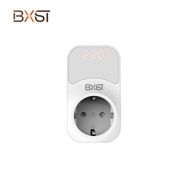 BXST 220V EU Protector de voltaje inteligente con pantalla V211-D