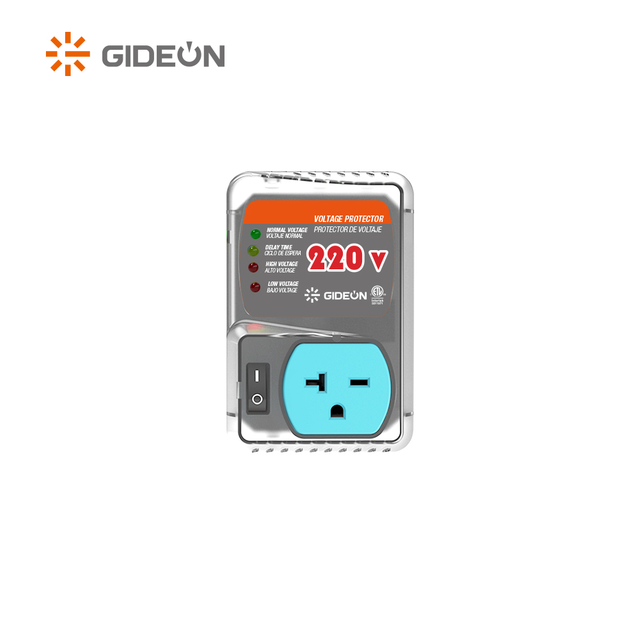 Protector de voltaje ajustable GD-V010 220V con 3 minutos de retraso para el hogar