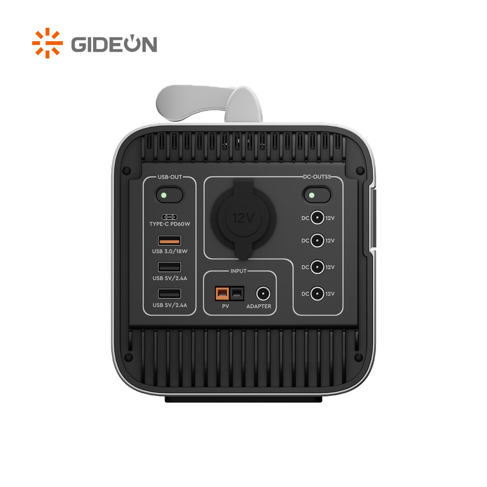 Fuente de alimentación de almacenamiento de energía de emergencia de onda sinusoidal pura GD-SS015 para acampar