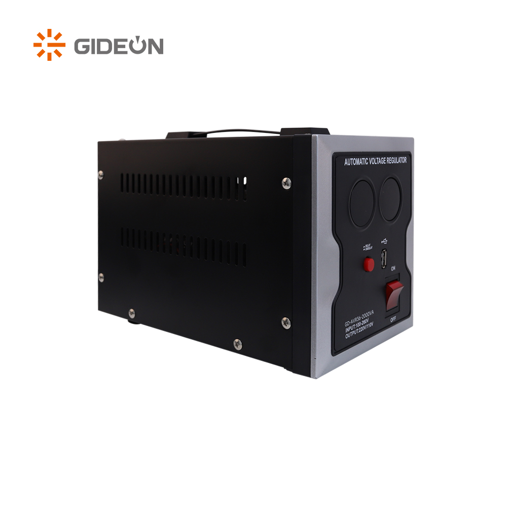 Estabilizador de voltaje de CA GD-AVR36 Home 220V/110V con pantalla digital