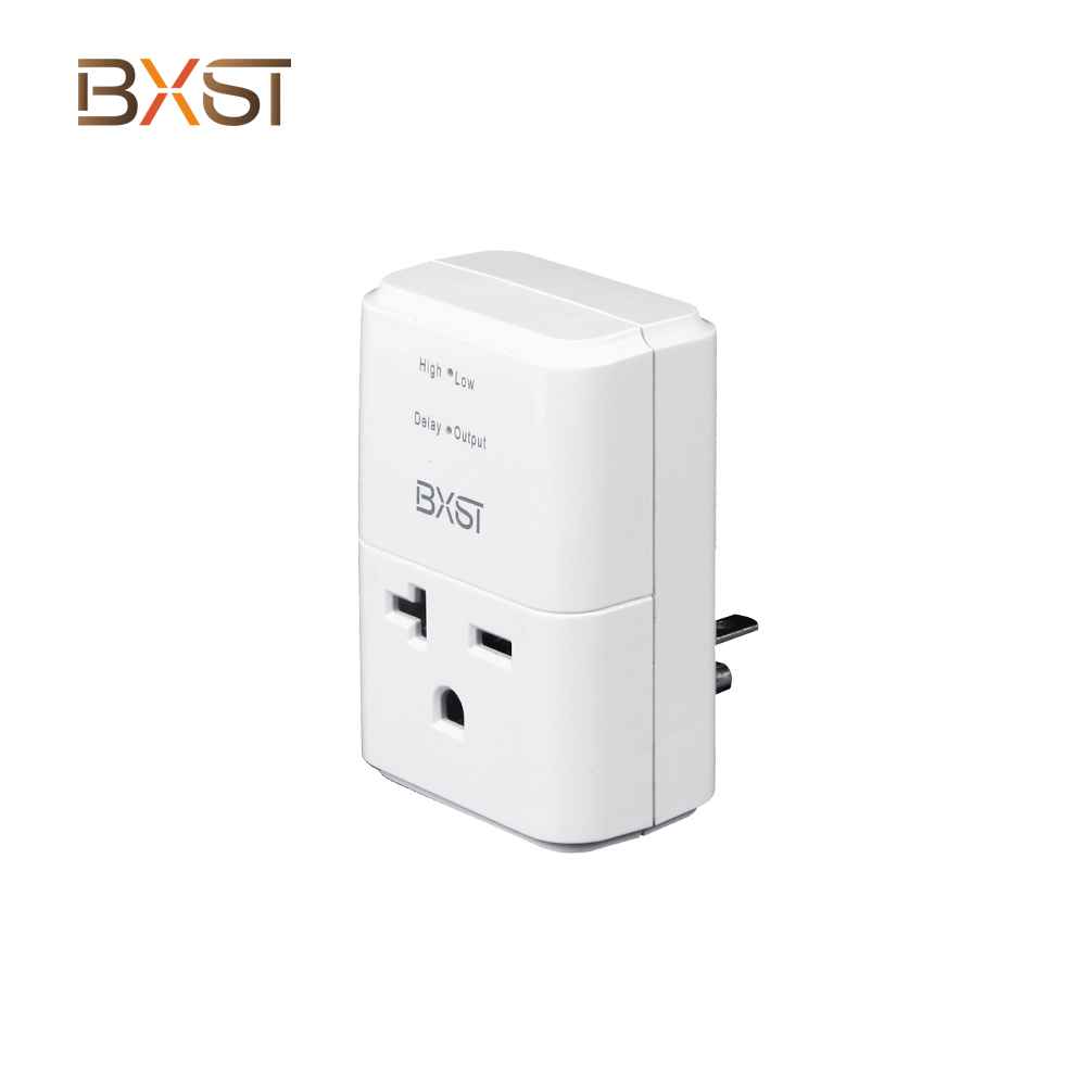 Protector de voltaje BXST con socket para inicio V199-220V