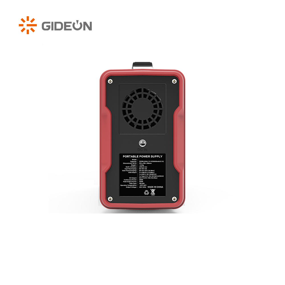  GD-SS009 200W SineWave modificado tipo C AC DC fuente de alimentación portátil para el hogar