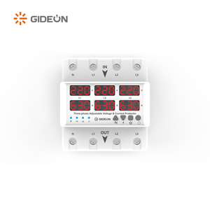 GD-V598-63A DIN Rail Tipo de voltaje automático trifásico y protector de subtensión