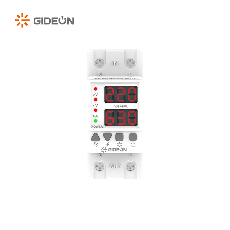 GD-V589-DVA 220V DIN Rail Montado de voltaje doméstico Protector