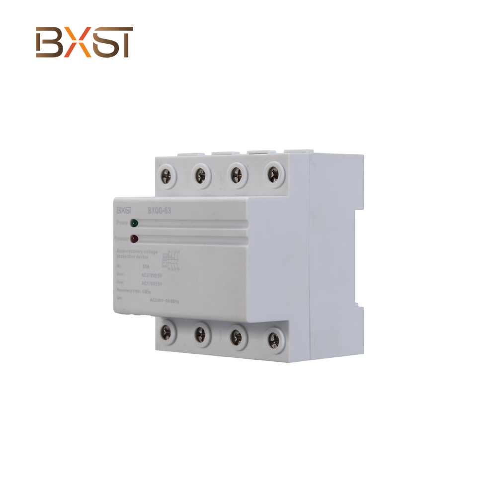 BXST DIN Rail 230V 63A Tensión 3 de fase Protector V002