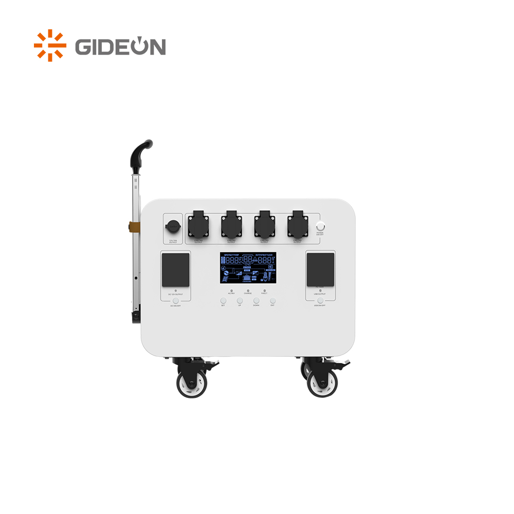 GD-SS026-5000W Potencia de energía solar de alta capacidad Potencia portátil para actividades al aire libre