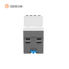 Protector de riel DIN ajustable GD-V589-DV con pantalla