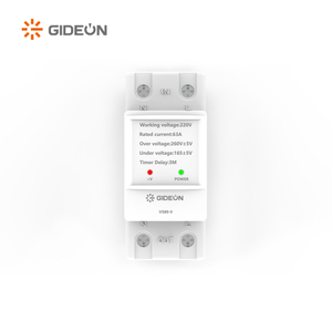 Protector de voltaje de rieles DIN GD-V589-V con luz indicadora
