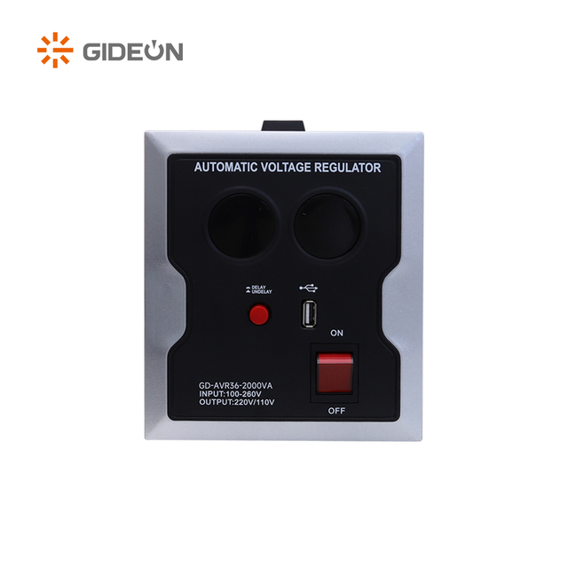 Estabilizador de voltaje de CA GD-AVR36 Home 220V/110V con pantalla digital