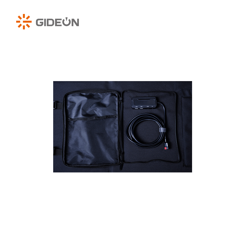 Panel plegable fotovoltaico GD-PF02-100W4P para actividades al aire libre